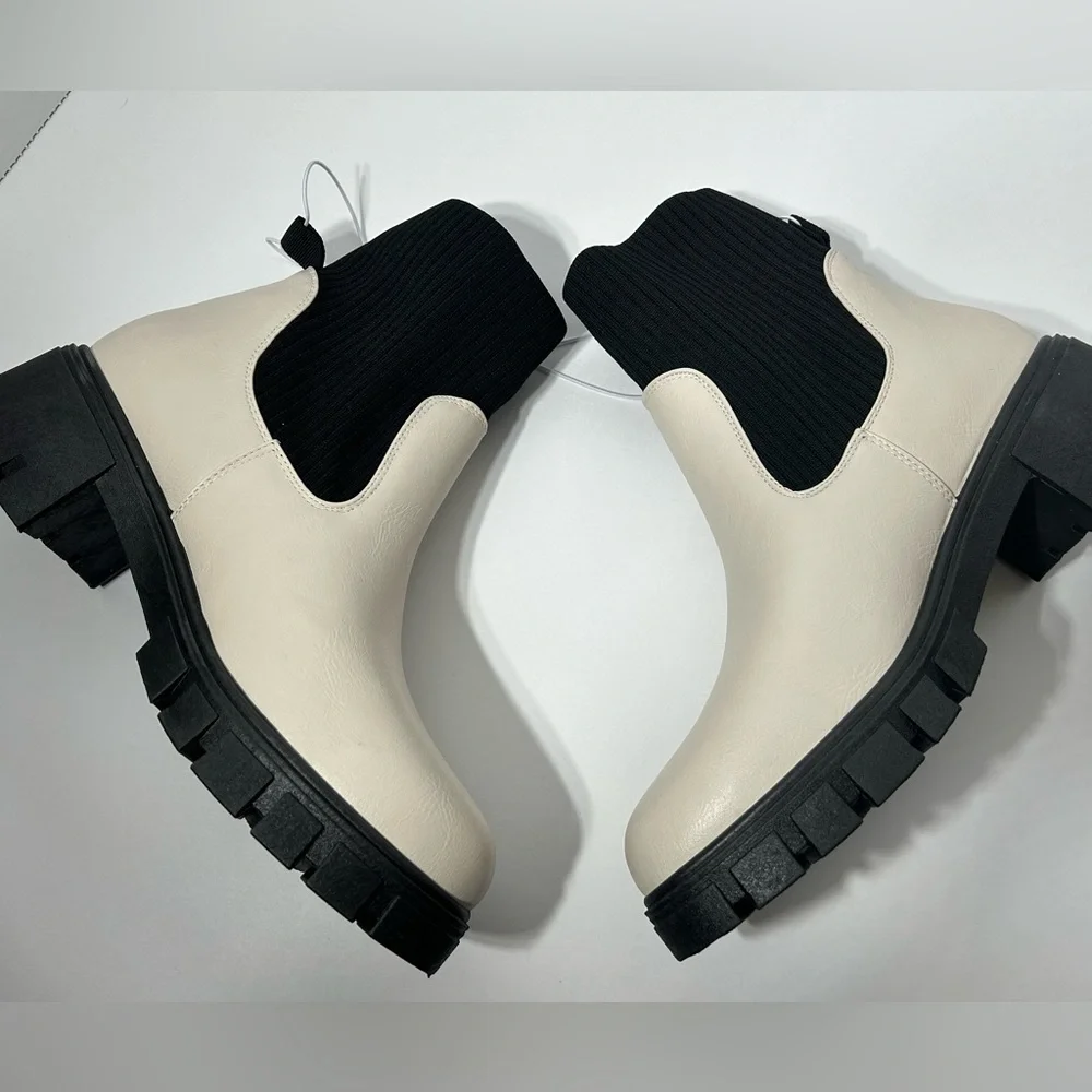 London Rag Faux Leather Boots  Size 9 - Picture 5 of 8